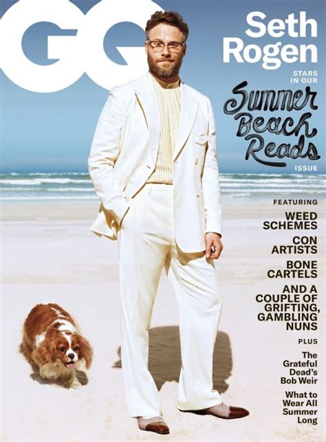 gucci cover seth rogen|Seth Rogen covers GQ USA June/July 2019 by Sebastian Mader.